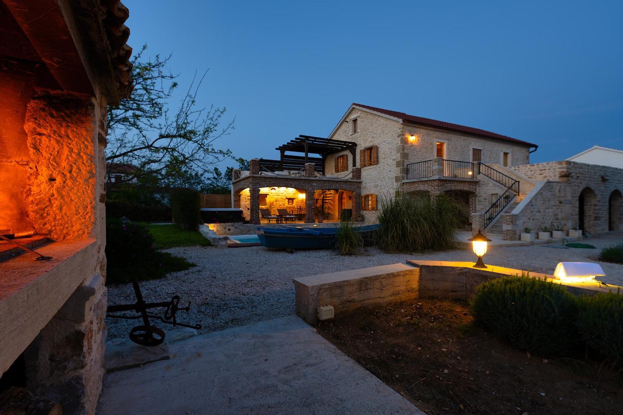 Villa Romantika Dalmacija Nin Exteriör bild