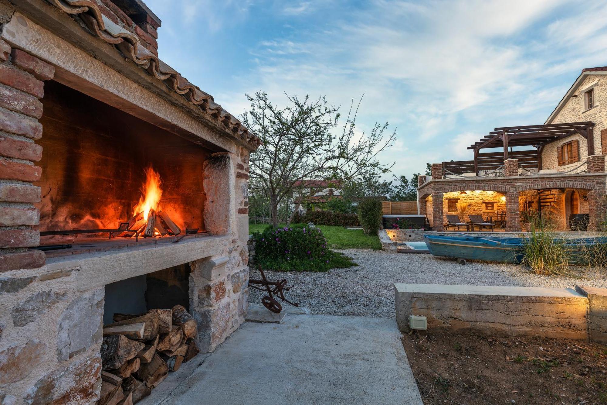 Villa Romantika Dalmacija Nin Exteriör bild